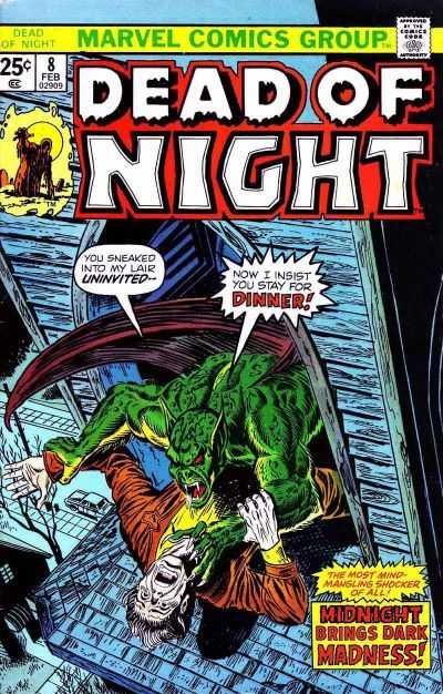 Dead of Night #8 comic cover