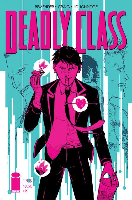 Deadly Class #2 comic cover