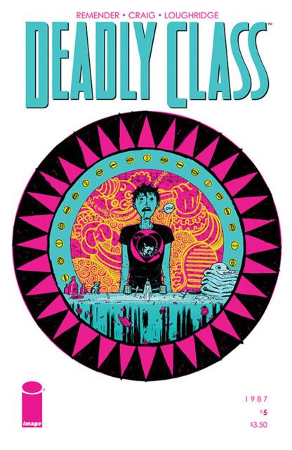 Deadly Class #5 comic cover