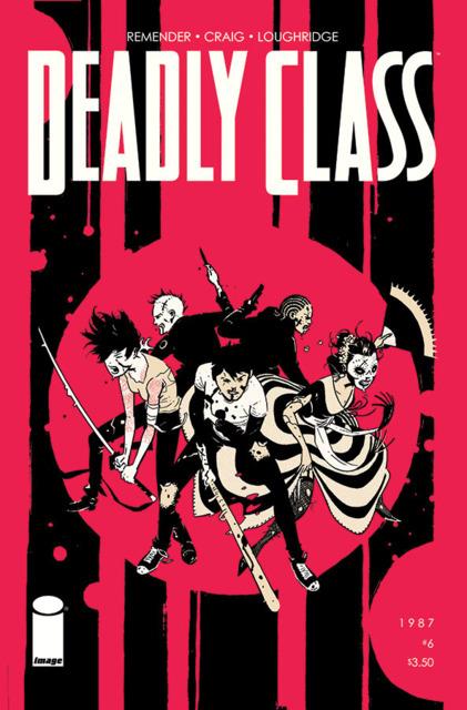 Deadly Class #6 comic cover