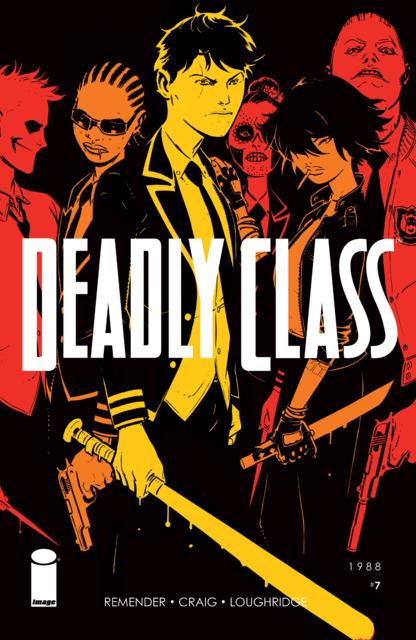 Deadly Class #7 comic cover