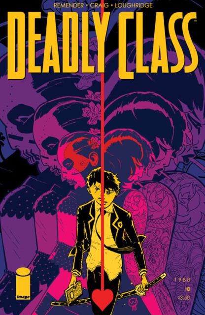 Deadly Class #8 comic cover