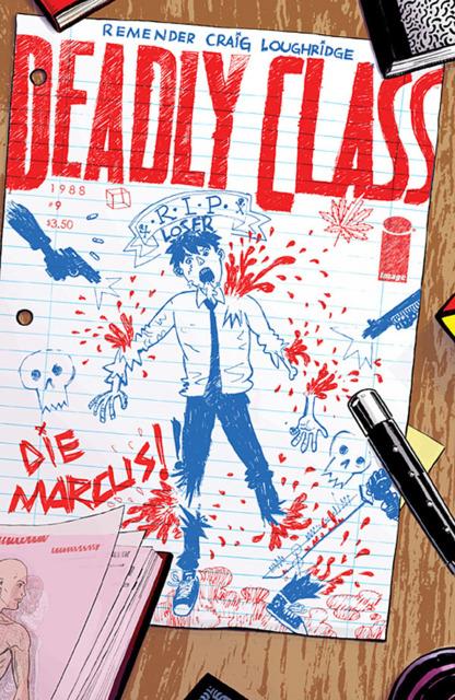 Deadly Class #9 comic cover
