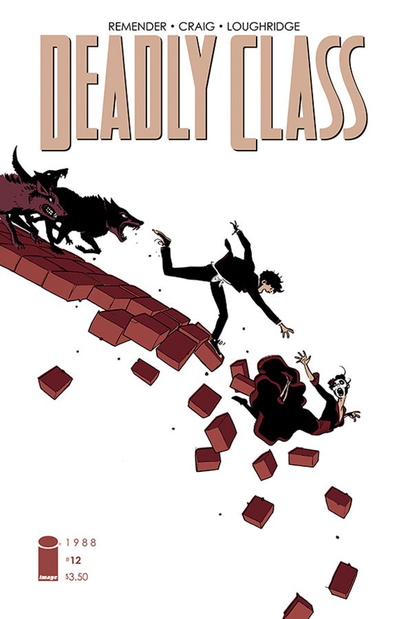 Deadly Class #12 comic cover