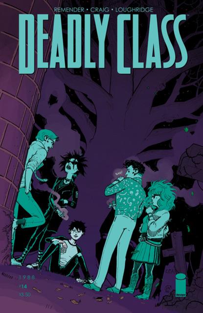 Deadly Class #14 comic cover
