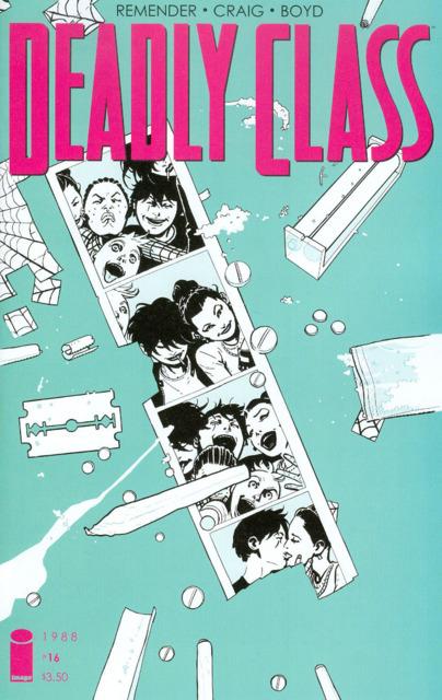 Deadly Class #16 comic cover