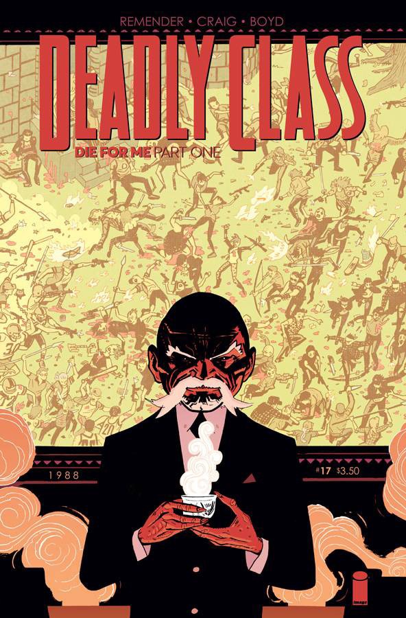 Deadly Class #17 comic cover