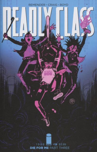Deadly Class #19 comic cover