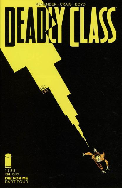 Deadly Class #20 comic cover