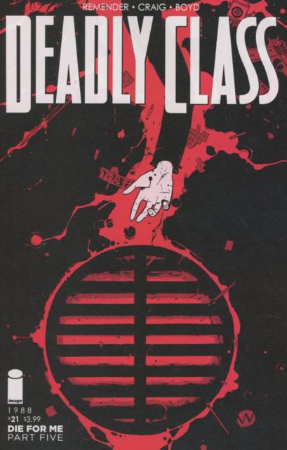 Deadly Class #21 comic cover