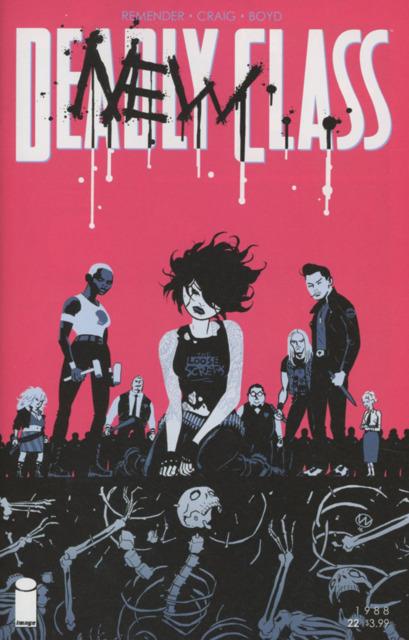 Deadly Class #22 comic cover