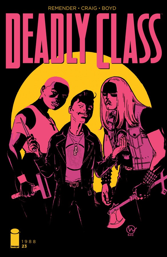 Deadly Class #23 comic cover