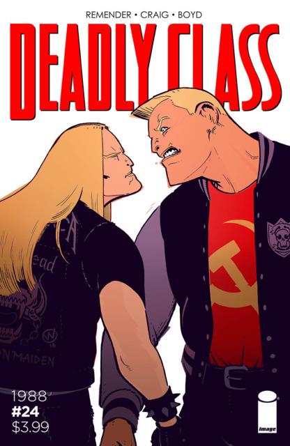 Deadly Class #24 comic cover
