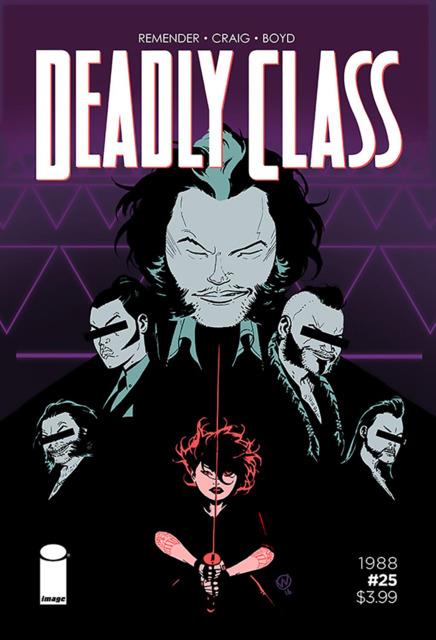 Deadly Class #25 comic cover