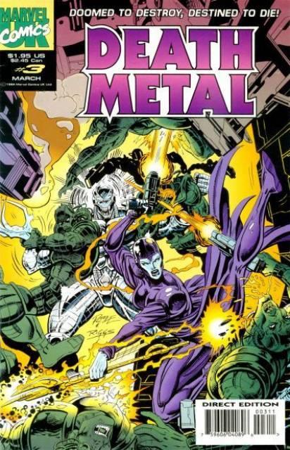 Death Metal #3 comic cover