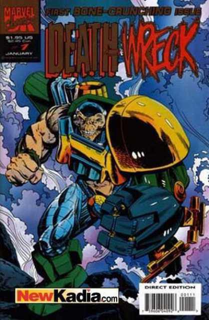 Death Wreck #1 comic cover