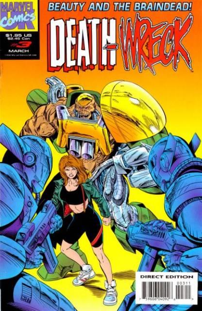 Death Wreck #3 comic cover