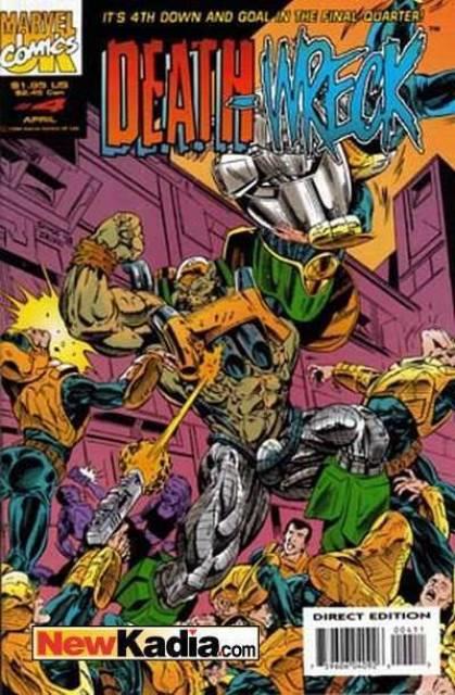Death Wreck #4 comic cover