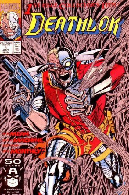 Deathlok Vol 2 #1 comic cover
