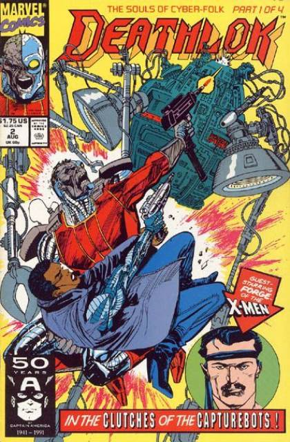 Deathlok Vol 2 #2 comic cover