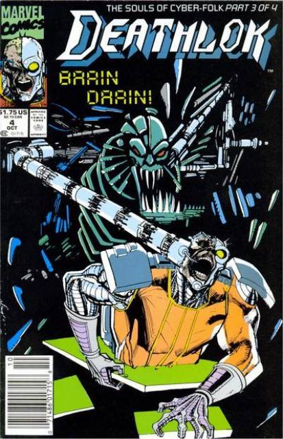 Deathlok Vol 2 #4 comic cover