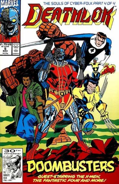 Deathlok Vol 2 #5 comic cover