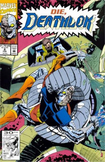 Deathlok Vol 2 #8 comic cover