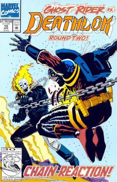 Deathlok Vol 2 #10 comic cover