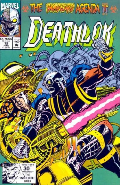 Deathlok Vol 2 #12 comic cover