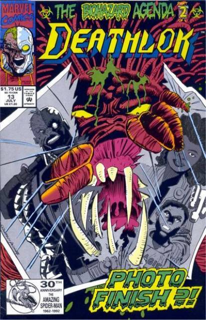 Deathlok Vol 2 #13 comic cover