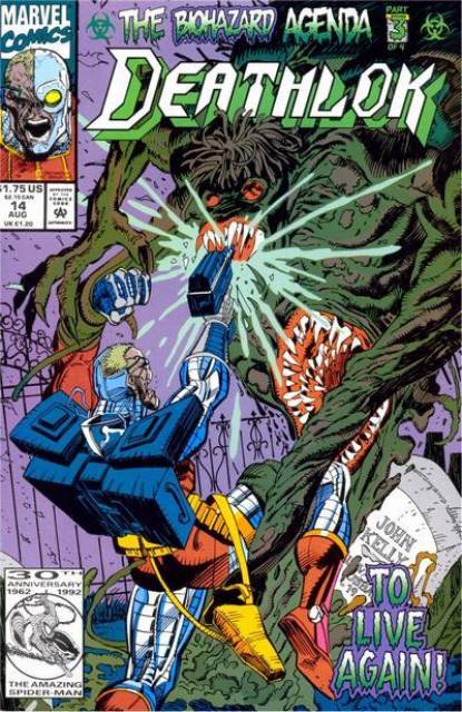 Deathlok Vol 2 #14 comic cover