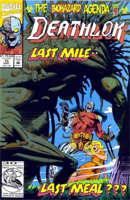 Deathlok Vol 2 #15 comic cover
