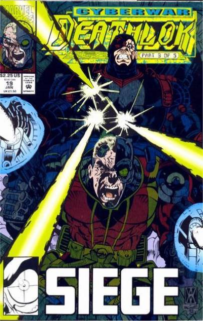 Deathlok Vol 2 #19 comic cover