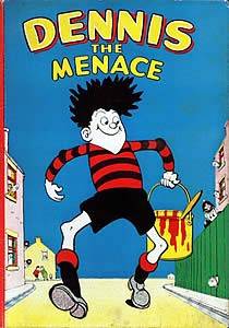 Dennis the Menace annual 1956 comic cover