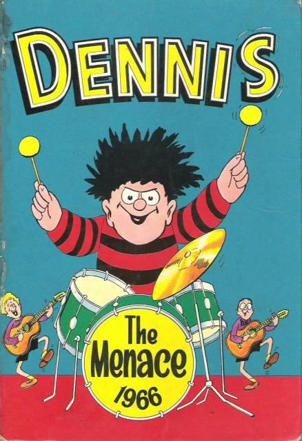 Dennis the Menace annual 1966 comic cover