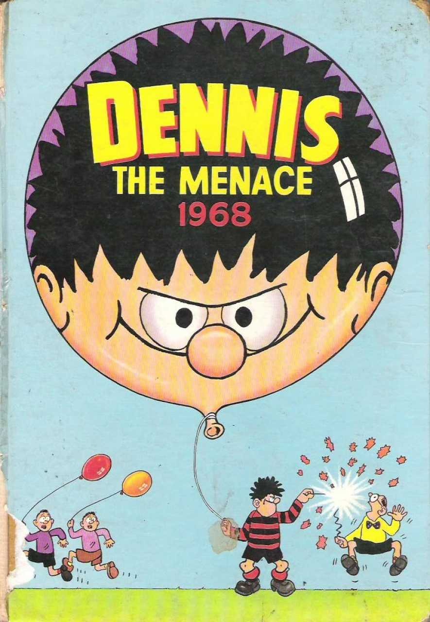Dennis the Menace annual 1968 comic cover