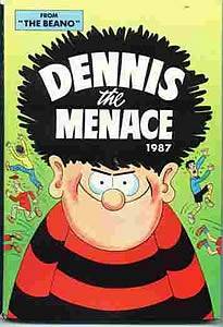 Dennis the Menace annual 1987 comic cover