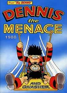 Dennis the Menace annual 1988 comic cover