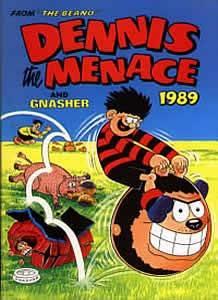 Dennis the Menace annual 1989 comic cover