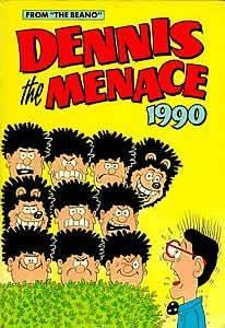 Dennis the Menace annual 1990 comic cover