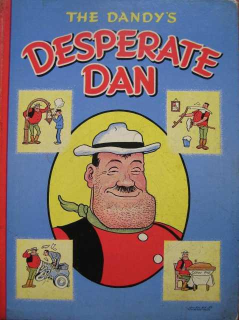 Desperate Dan Book Annual 1954 comic cover