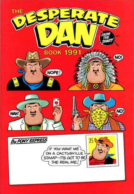 Desperate Dan Book Annual 1991 comic cover
