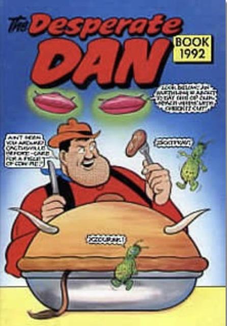 Desperate Dan Book Annual 1992 comic cover