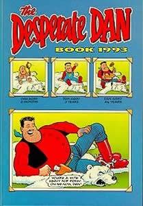 Desperate Dan Book Annual 1993 comic cover