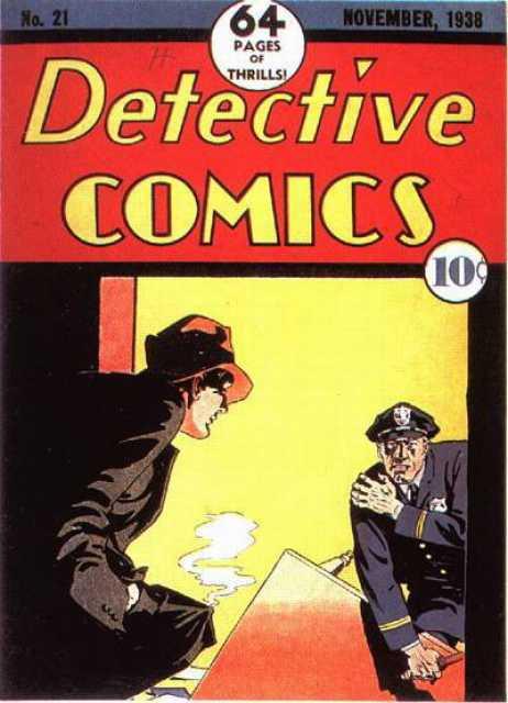 Detective Comic #21 comic cover