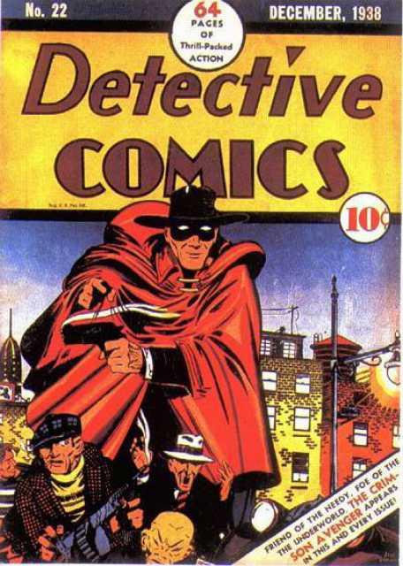 Detective Comic #22 comic cover