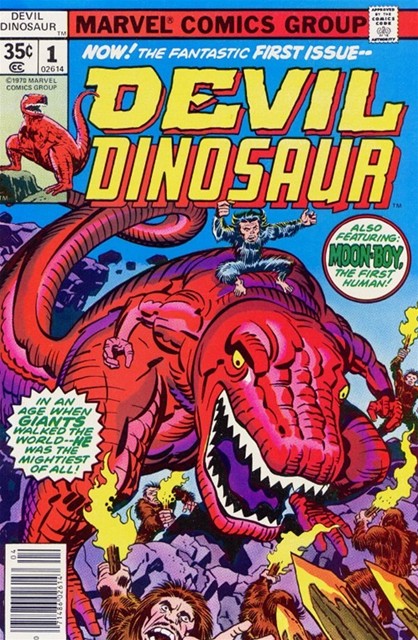 Devil Dinosaur #1 comic cover