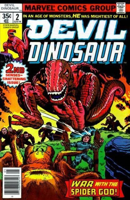 Devil Dinosaur #2 comic cover