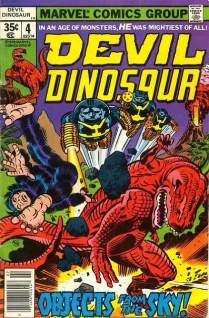 Devil Dinosaur #4 comic cover