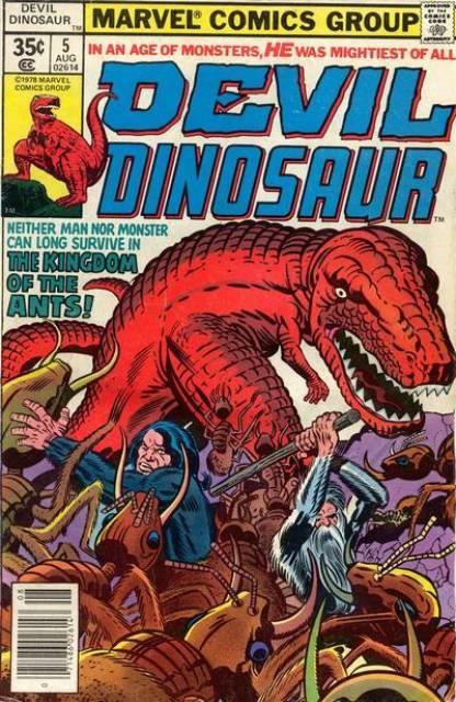 Devil Dinosaur #5 comic cover
